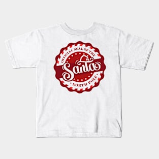 SANTA OFFICIAL SEAL Kids T-Shirt